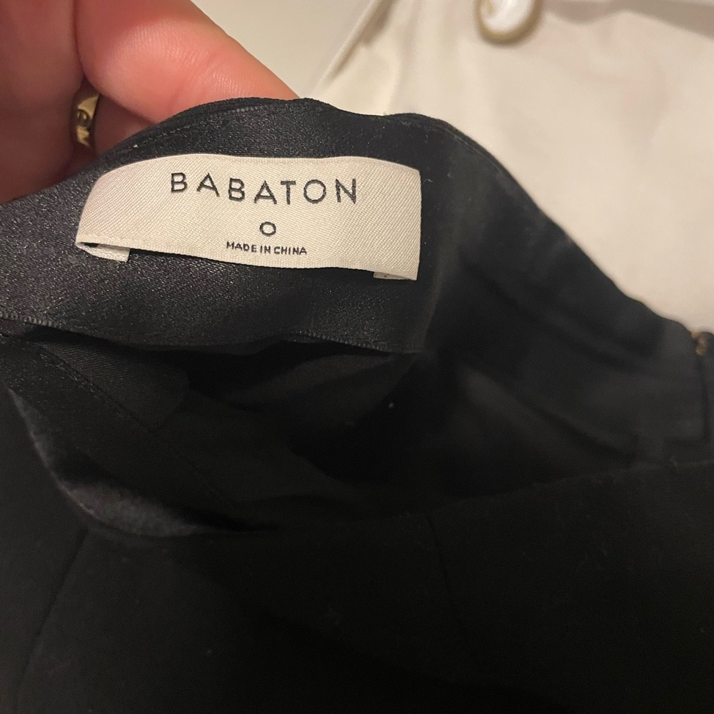 Aritzia babaton black skirt